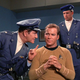 Col. Fellini (Ed Peck) questions Kirk (William Shatner) in “Tomorrow Is Yesterday.”
